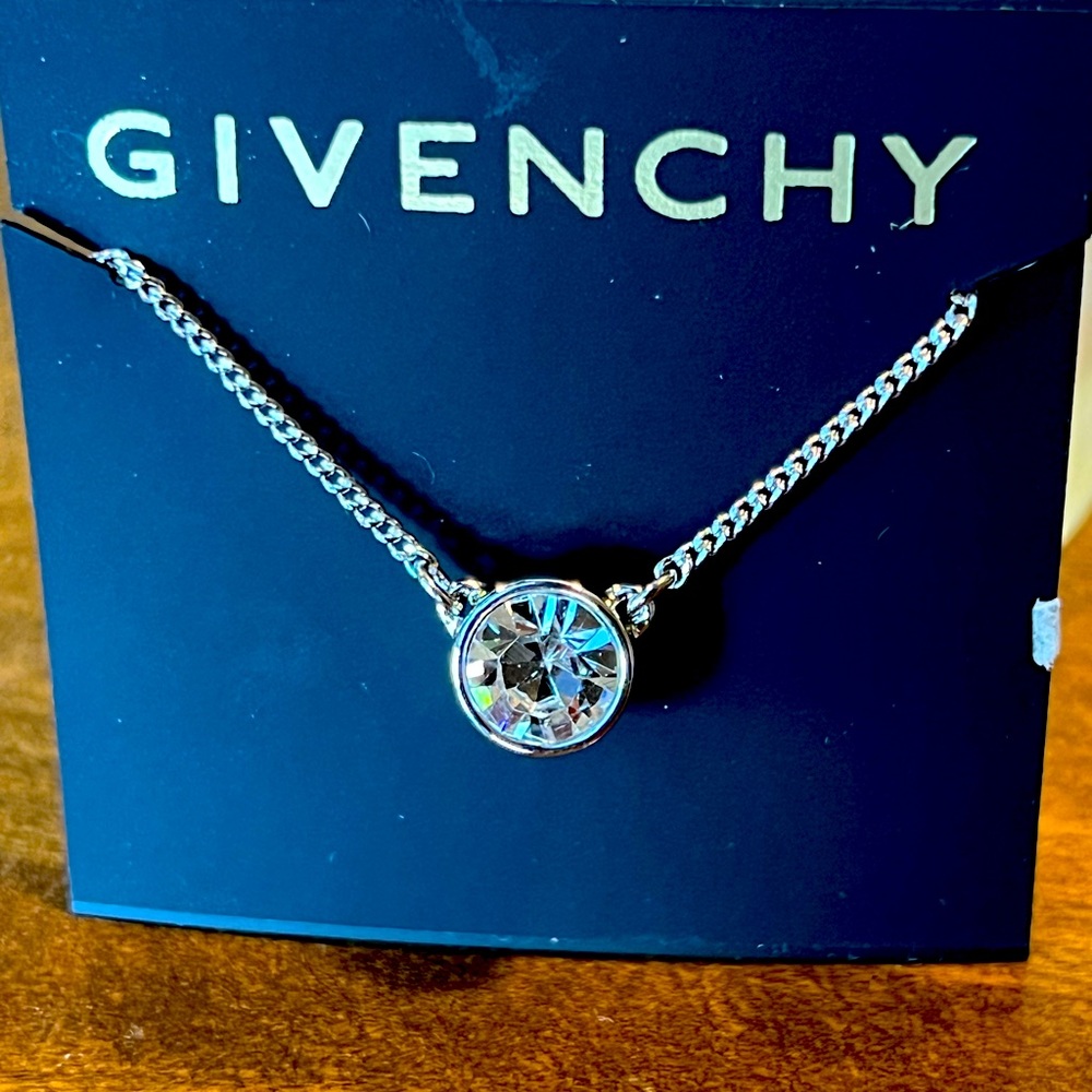 Givenchy silver necklace
